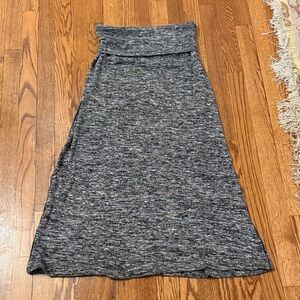 Max Studio Charcoal A-Line Skirt